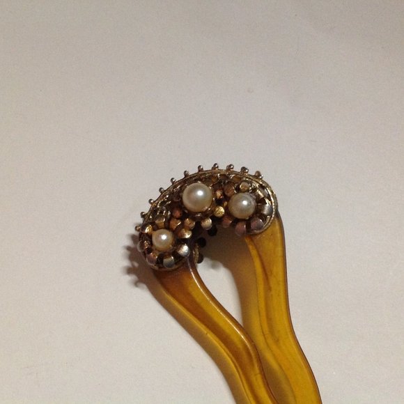 Antique Victorian Ornamental Hair Comb Hair Accessory main image 4